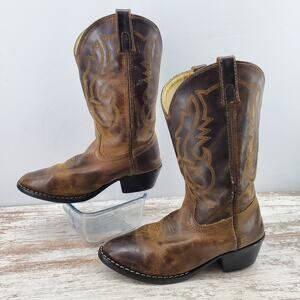 Sheplers Red Ranch 1734Y Western Cowboy Boots 3.5